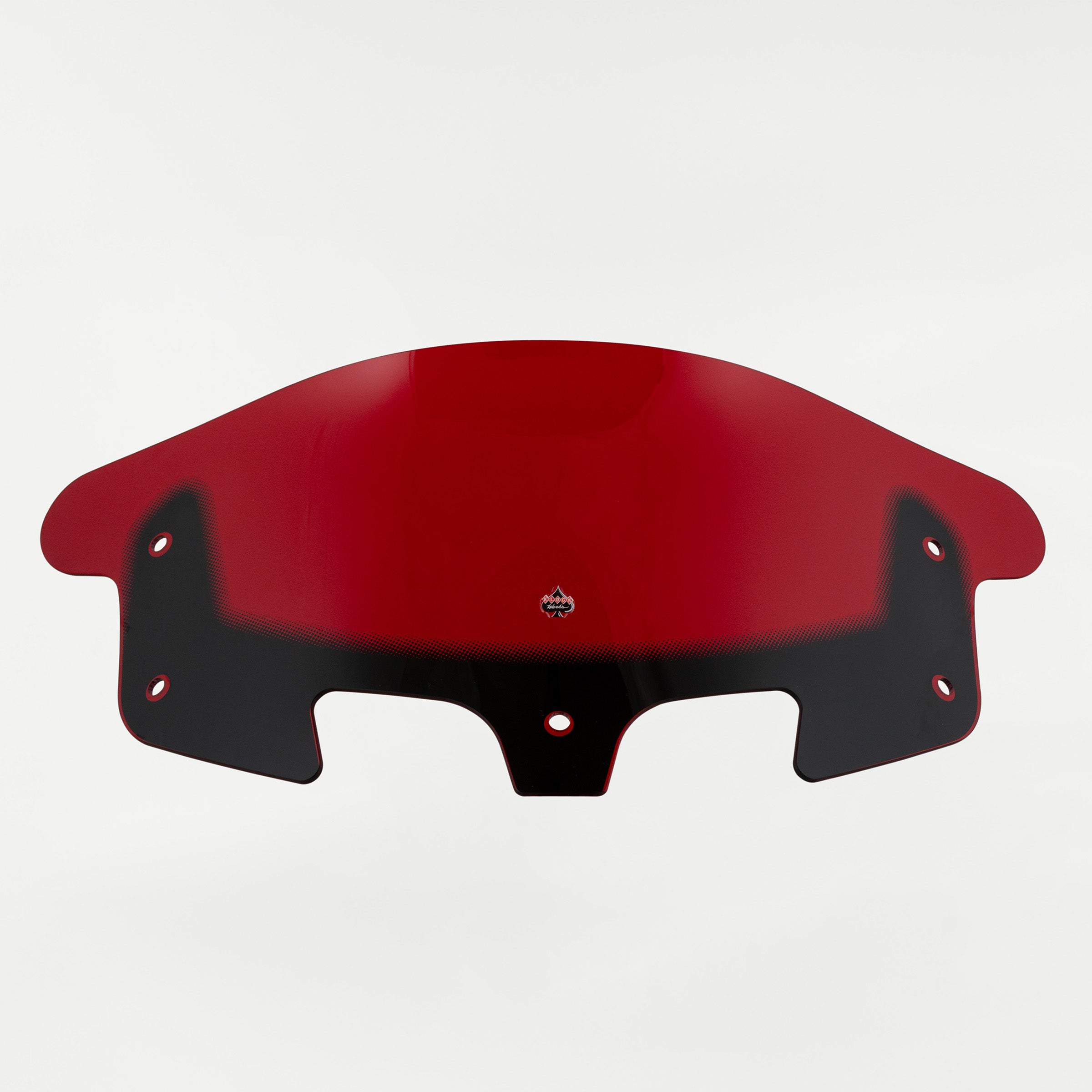 Red Motorcycle Windshield 10" Kolor Flare® Windshield for Indian® 2014-2024 Chieftain and Roadmaster KWW-04-0636 2312-1250 red color windshield for Indian® Motorcycle (10" Red Kolor Flare®)