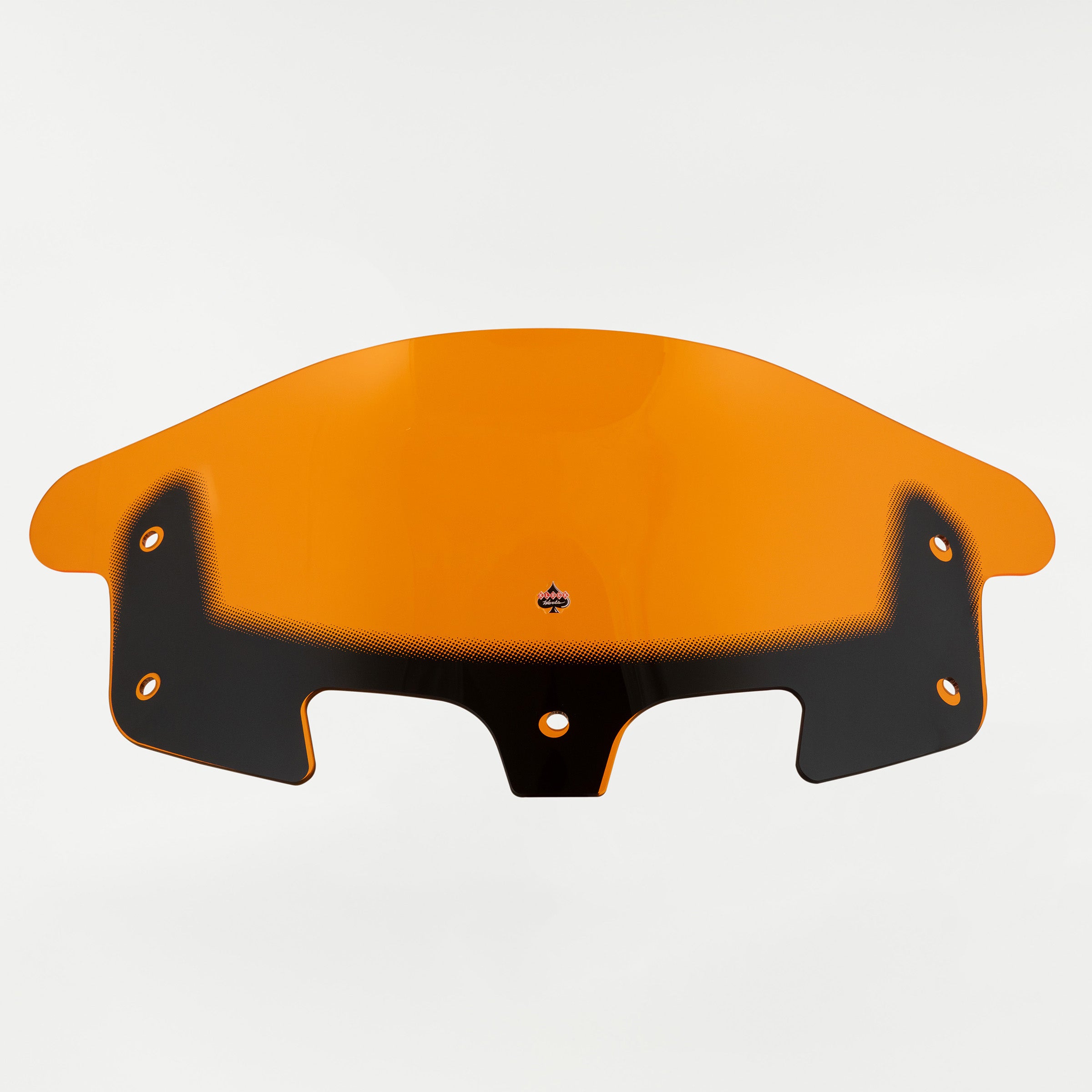 Orange Motorcycle Windshield 10" Kolor Flare® Windshield for Indian® 2014-2024 Chieftain and Roadmaster KWW-04-0637 2312-1251 orange color windshield for Indian® Motorcycle (10" Orange Kolor Flare®)