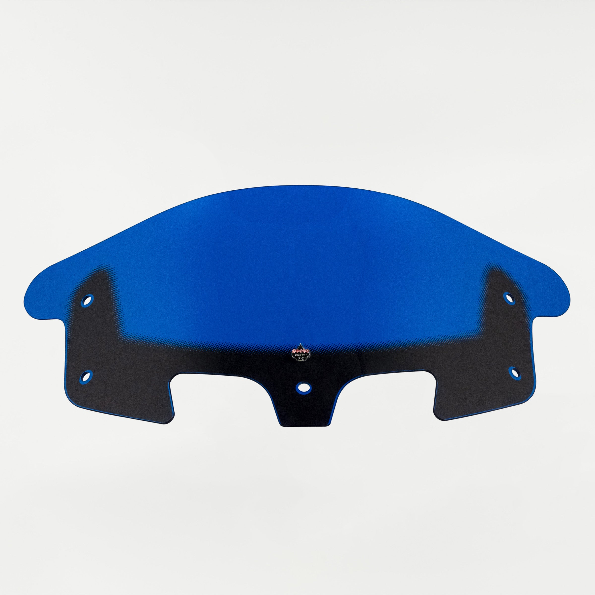 Blue Motorcycle Windshield 10" Kolor Flare® Windshield for Indian® 2014-2024 Chieftain and Roadmaster KWW-04-0640 2312-1254 blue color windshield for Indian® Motorcycle (10" Blue Kolor Flare®)