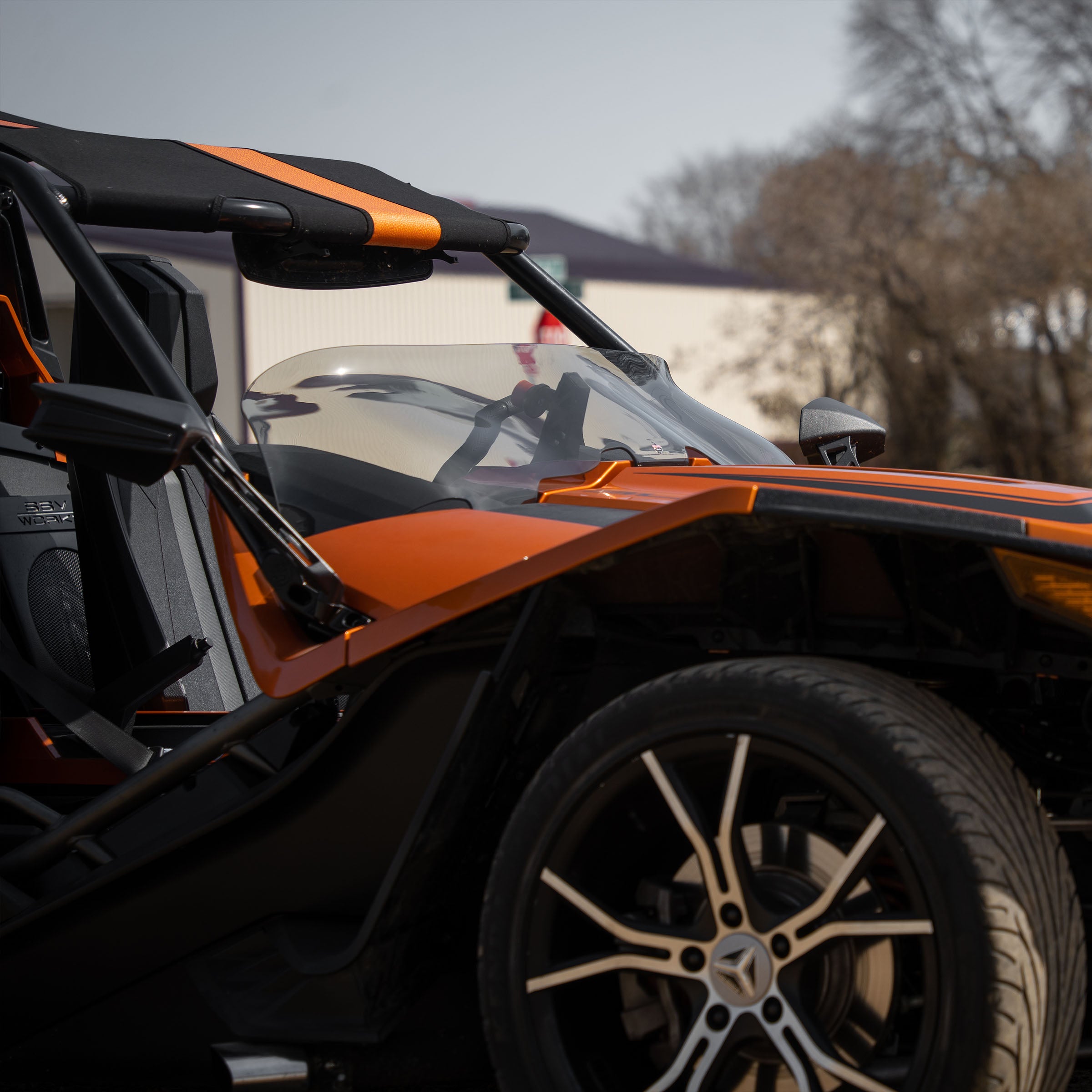 Dash Magnetic Phone Mount for Polaris® Slingshot (Black Dash Mount)