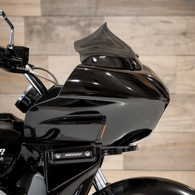 (7.5" Dark Smoke) Windshield for Wedge Fairing