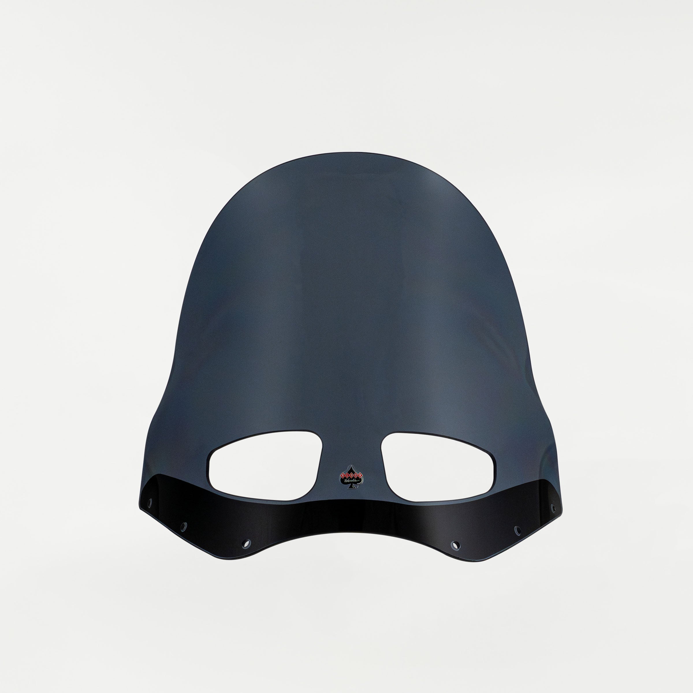 Dark Smoke Color Windshield for Memphis Shades Road Warrior Fairings (15" Dark Smoke)