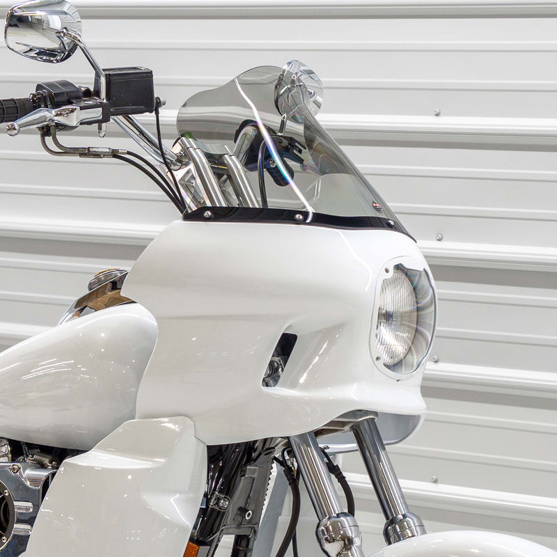 Tint Kolor Flare Windshield by Klock Werks for Saddleman S-RT Mini Fairing (12.5" Tint Flare® Windshield for S-RT Mini Fairing)