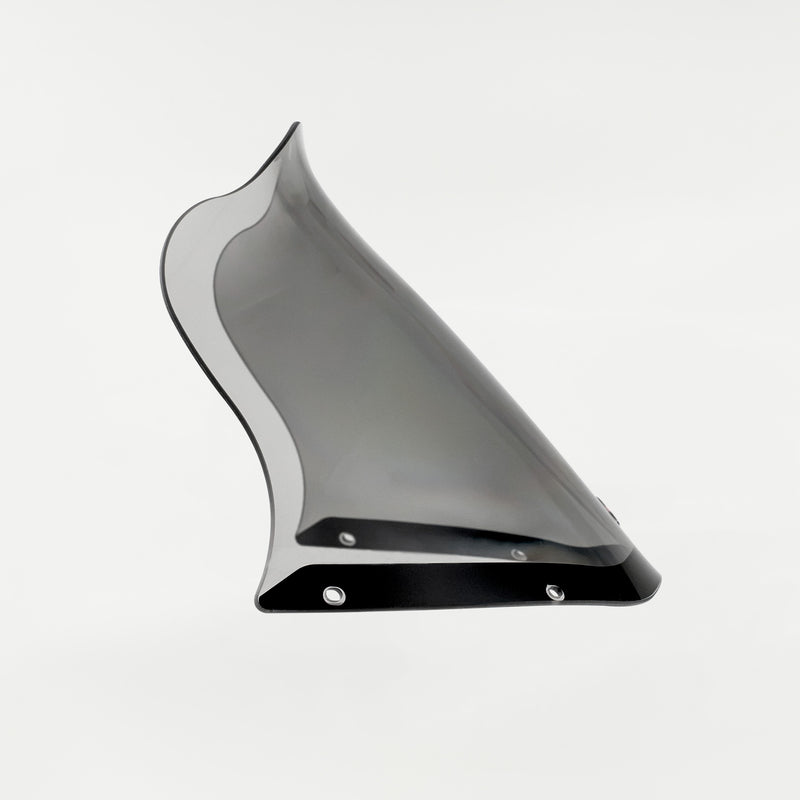 Tint Kolor Flare Windshield by Klock Werks for Saddleman S-RT Mini Fairing (12.5" Tint Flare® Windshield for S-RT Mini Fairing Side)