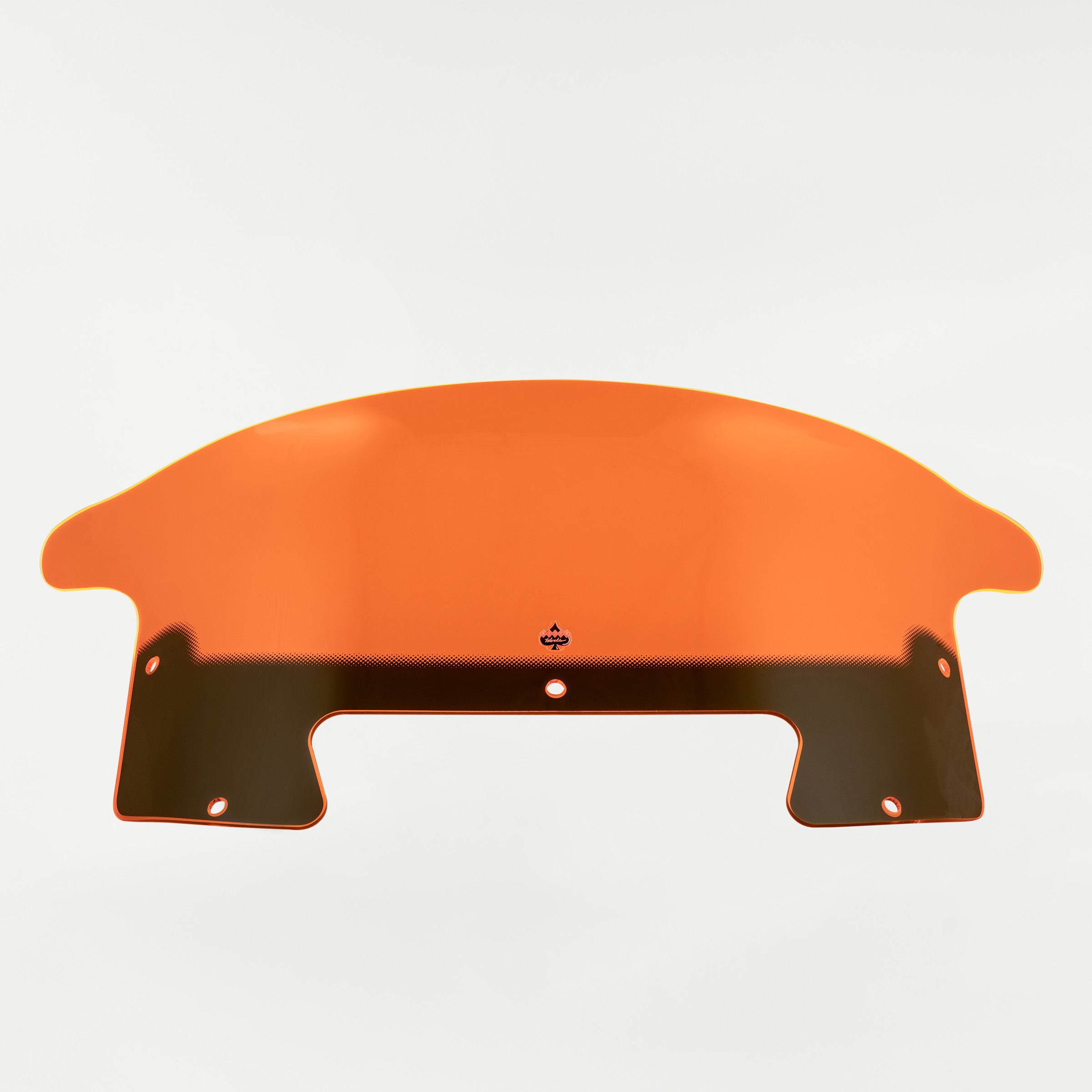 Kolor Flare® Windshields for Indian® 2025+ Chieftain & Roadmaster PowerPlus - Orange Ice Motorcycle Windshield (9" - Orange Ice)