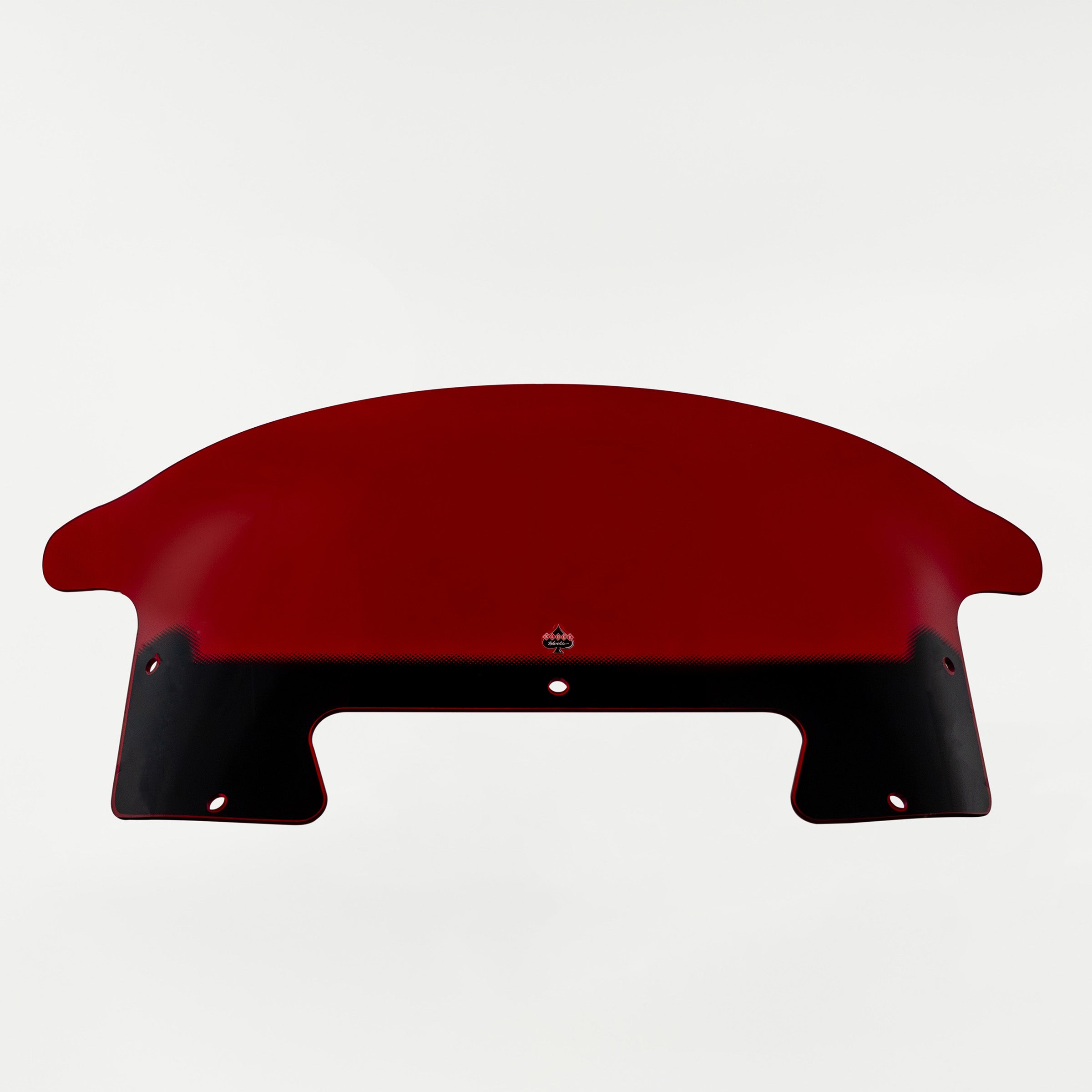 Kolor Flare® Windshields for Indian® 2025+ Chieftain & Roadmaster PowerPlus - Red Motorcycle Windshield (9" - Red)