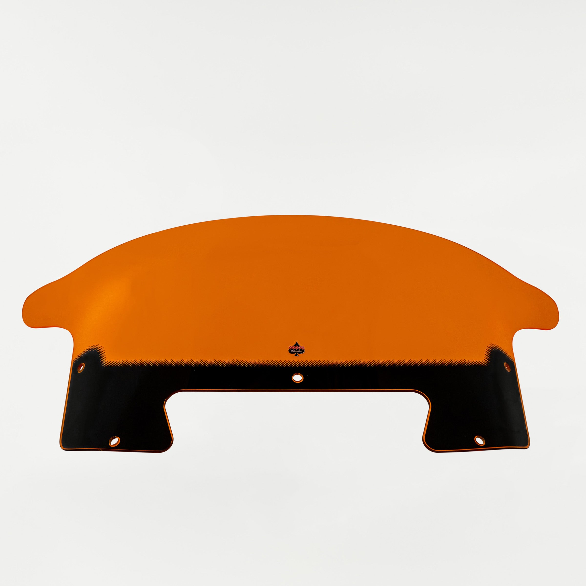 Kolor Flare® Windshields for Indian® 2025+ Chieftain & Roadmaster PowerPlus - Orange Motorcycle Windshield (9" - Orange)