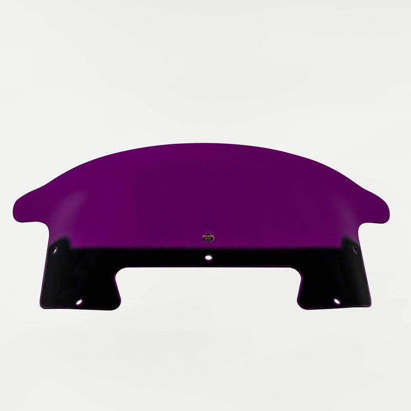 Kolor Flare® Windshields for Indian® 2025+ Chieftain & Roadmaster PowerPlus - Purple Motorcycle Windshield (9" - Purple)