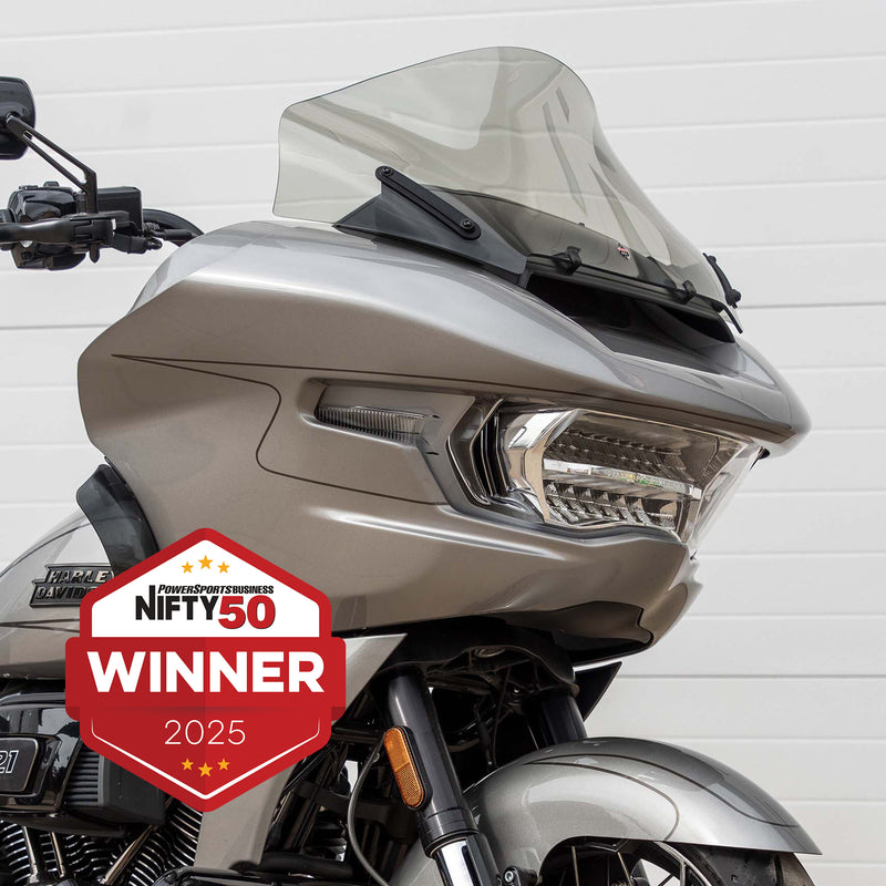 Windshield for H-D 2023-2026 Road GlideĀ® (12" Pro-Touring - Tint)