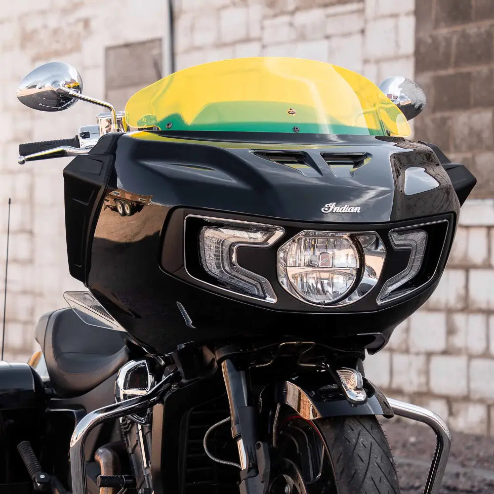 Ice Kolor Windshield for Indian Challenger and Pursuit motorcycle models(Yellow Ice)