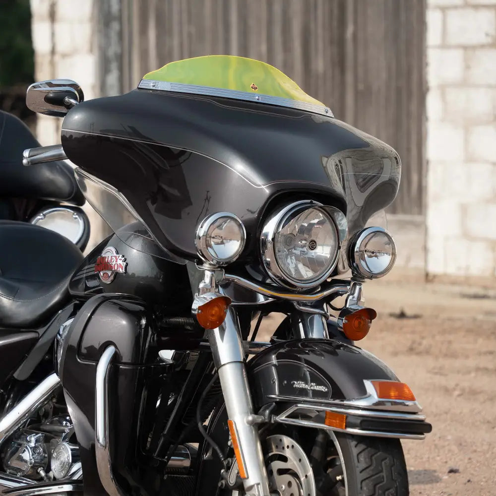 3.5" Yellow Ice Kolor Windshield for Harley-Davidson 1996-2013 FLH motorcycle models(3.5" Yellow Ice)