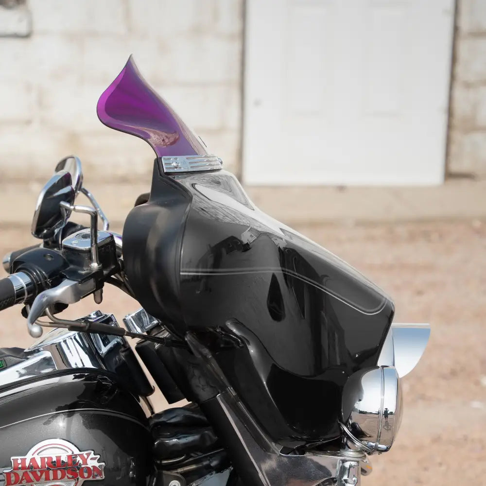 6.5" Purple Kolor Windshield for Harley-Davidson 1996-2013 FLH motorcycle models(6.5" Purple)