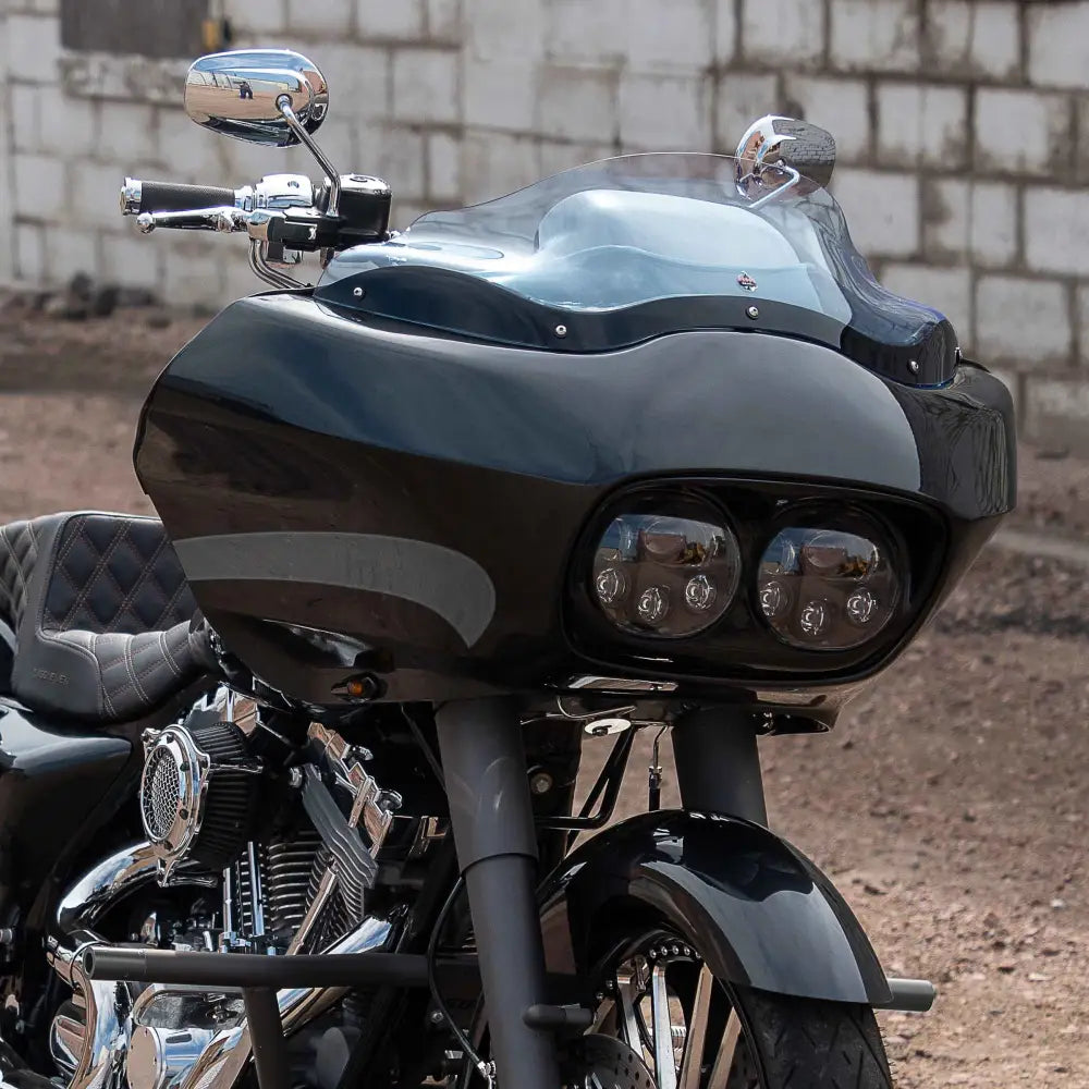 8" Blue Ice Kolor Windshield for Harley-Davidson 1998-2013 Road Glide motorcycle models(8" Blue Ice)