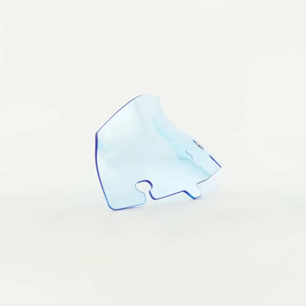 4" Blue Ice Kolor Flare™ Windshield for Harley-Davidson 2014-2024 FLH motorcycle models(4" Blue Ice)