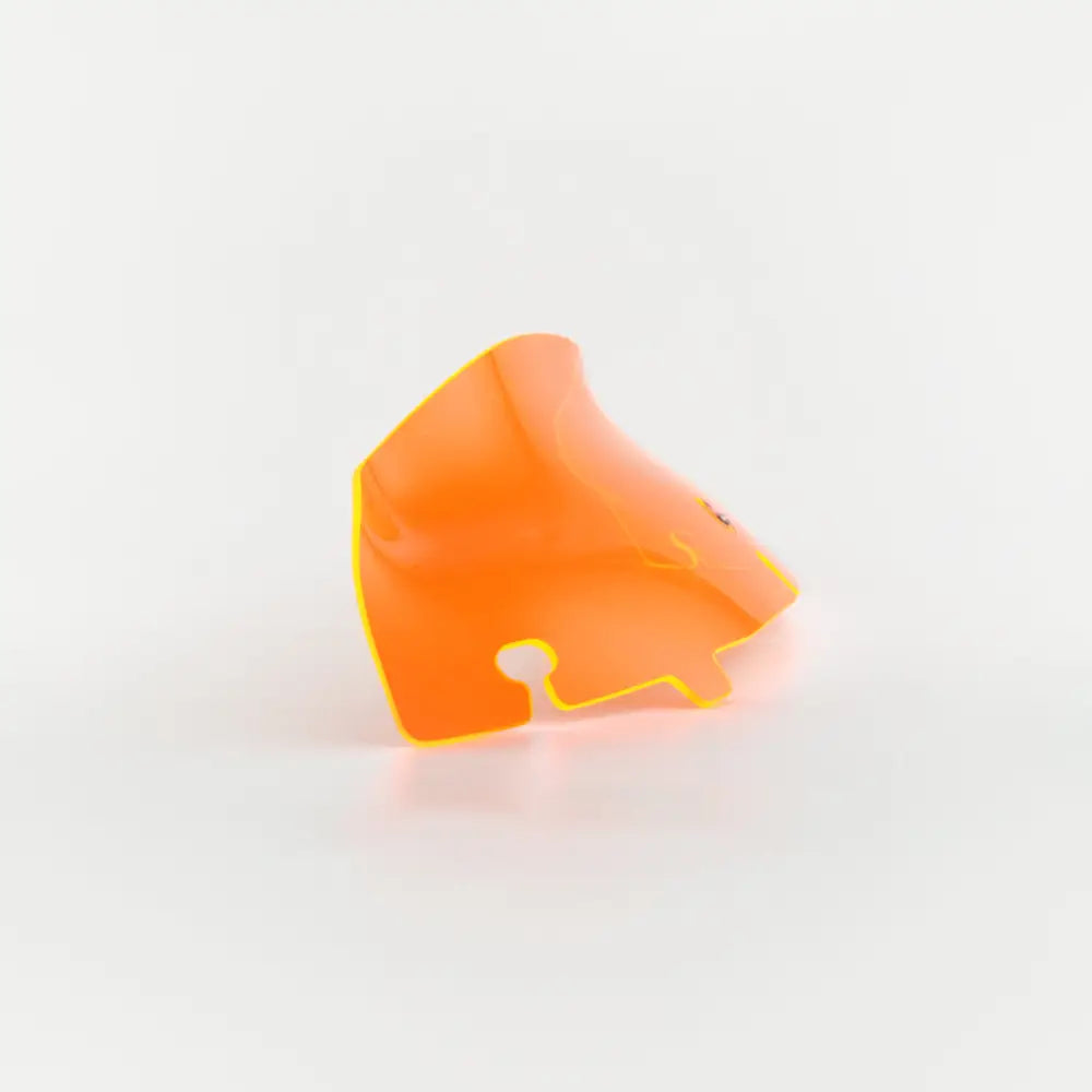 4" Orange Ice Kolor Flare™ Windshield for Harley-Davidson 2014-2024 FLH motorcycle models(4" Orange Ice)
