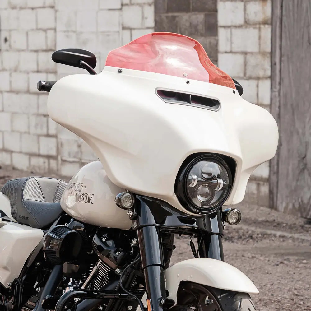 6.5" Pink Ice Kolor Flare™ Windshield for Harley-Davidson 2014-2024 FLH motorcycle models(6.5" Pink Ice)