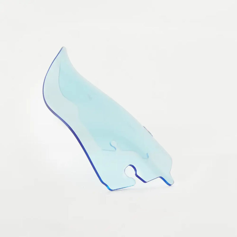 6.5" Blue Ice Kolor Flare™ Windshield for Harley-Davidson 2014-2025 FLH motorcycle models(6.5" Blue Ice)