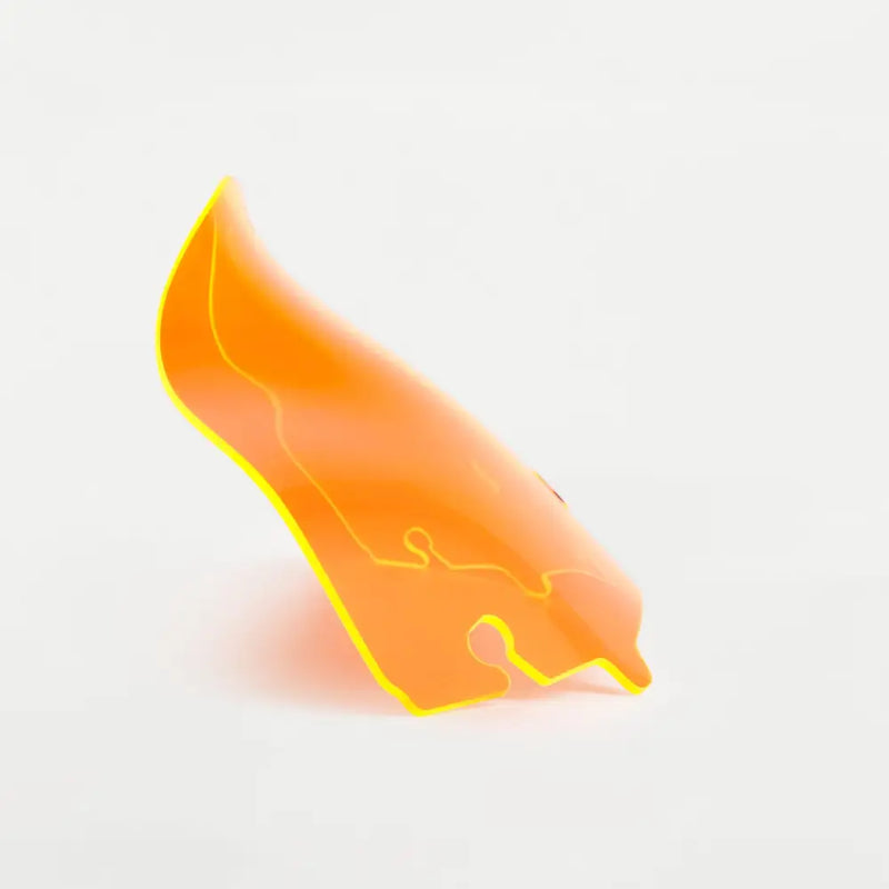 6.5" Orange Ice Kolor Flare™ Windshield for Harley-Davidson 2014-2025 FLH motorcycle models(6.5" Orange Ice)