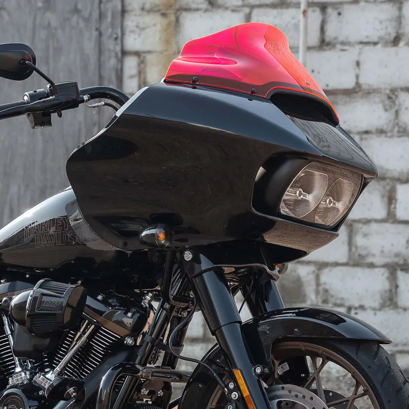 9" Pink Ice Kolor Flare™ Windshield for Harley-Davidson 2015-2025 Road Glide motorcycle models(9" Pink Ice)