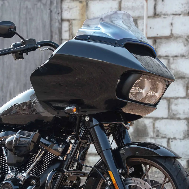 9" Blue Ice Kolor Flare™ Windshield for Harley-Davidson 2015-2025 Road Glide motorcycle models(9" Blue Ice)