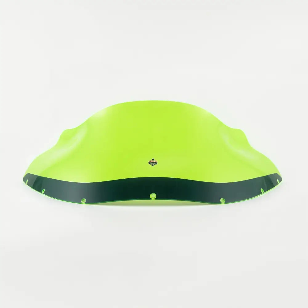 Front view of Green Ice Kolor Windshield for Harley-Davidson FXRP Style motorcycle fairings(Green Ice)