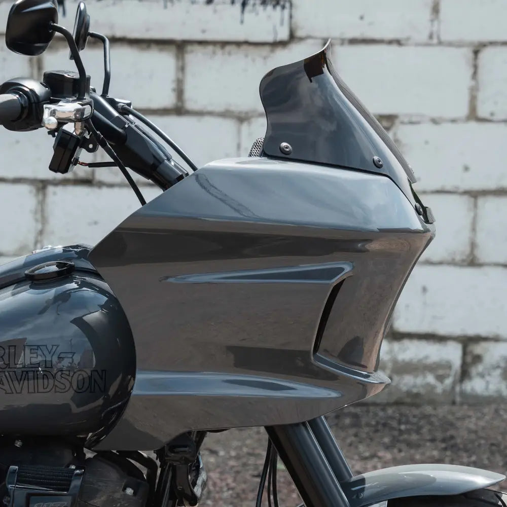 6" Bronze Kolor Flare™ Windshield for Harley-Davidson Low Rider ST Motorcycles 