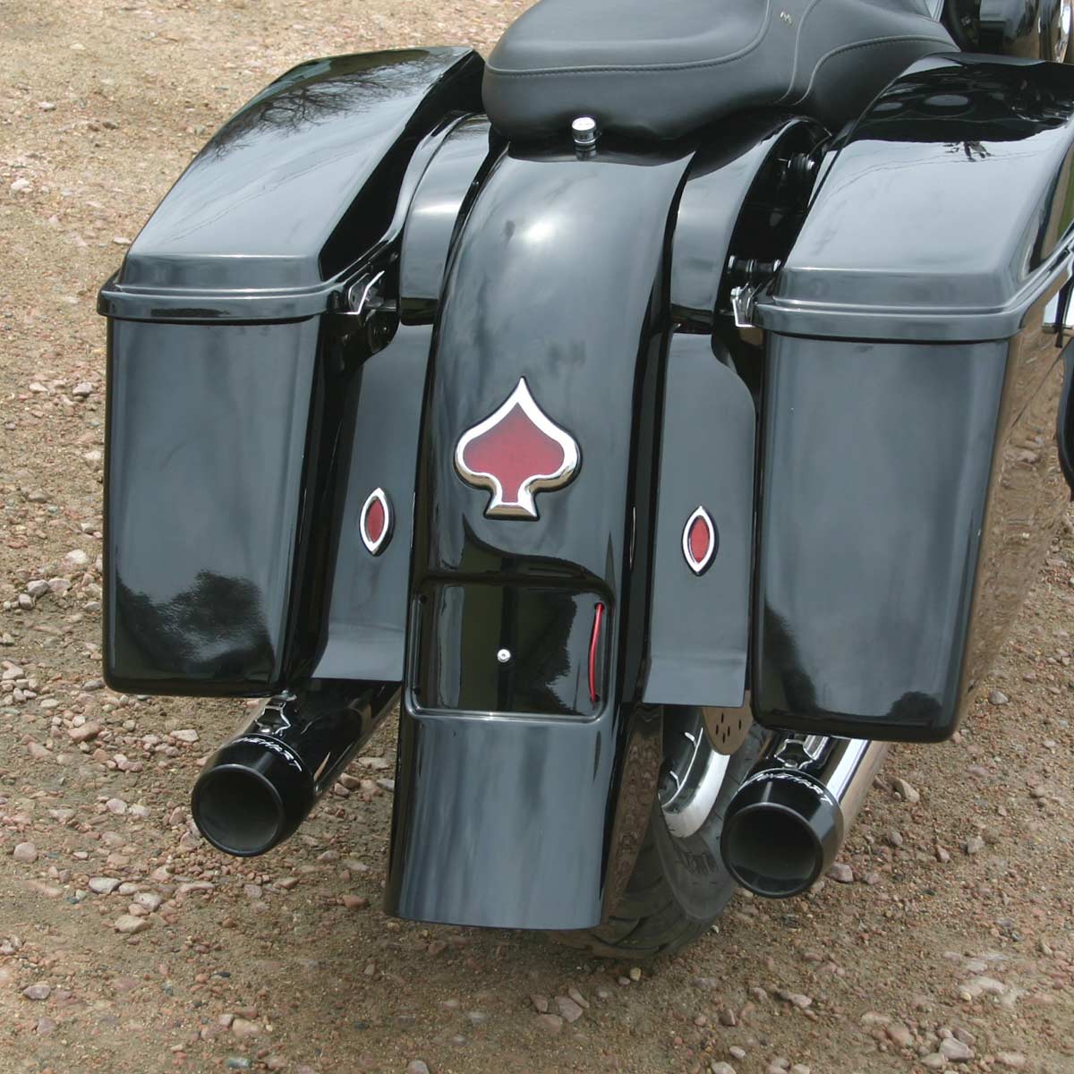 Stock Smooth Lower Fillers for 1995-2008 Harley-Davidson Touring Models(Stock Smooth)