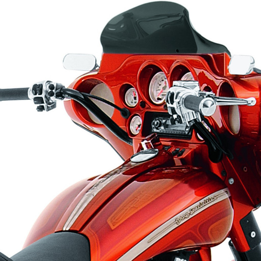 Black Back Ergo Bars for Harley-Davidson 1986-2024 FLH Motorcycles(Black Back Bars)