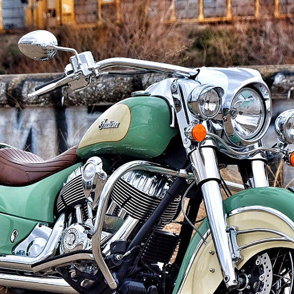Chrome Prairie Bars for 2014-2017 Indian® Classic, Chief, Springfield and Dark Horse Motorcycles(Chrome)