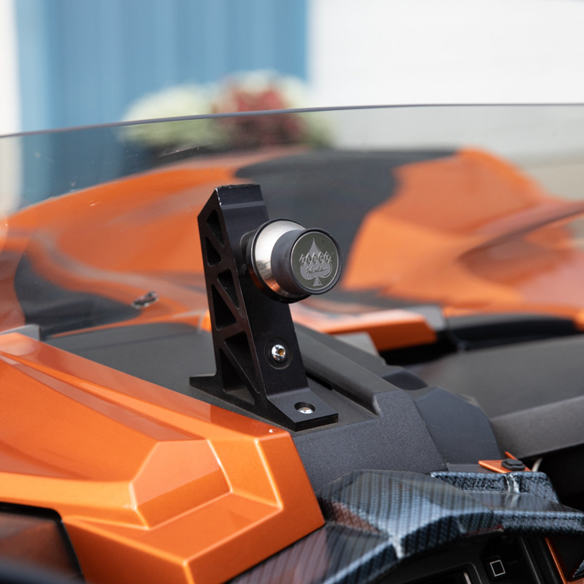 Dash Magnetic Phone Mount for Polaris® Slingshot (Black Dash Mount)