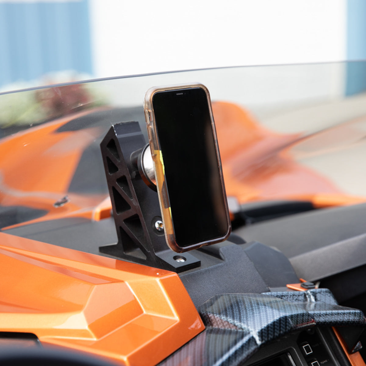 Dash Magnetic Phone Mount for Polaris® Slingshot (Black Dash Mount)