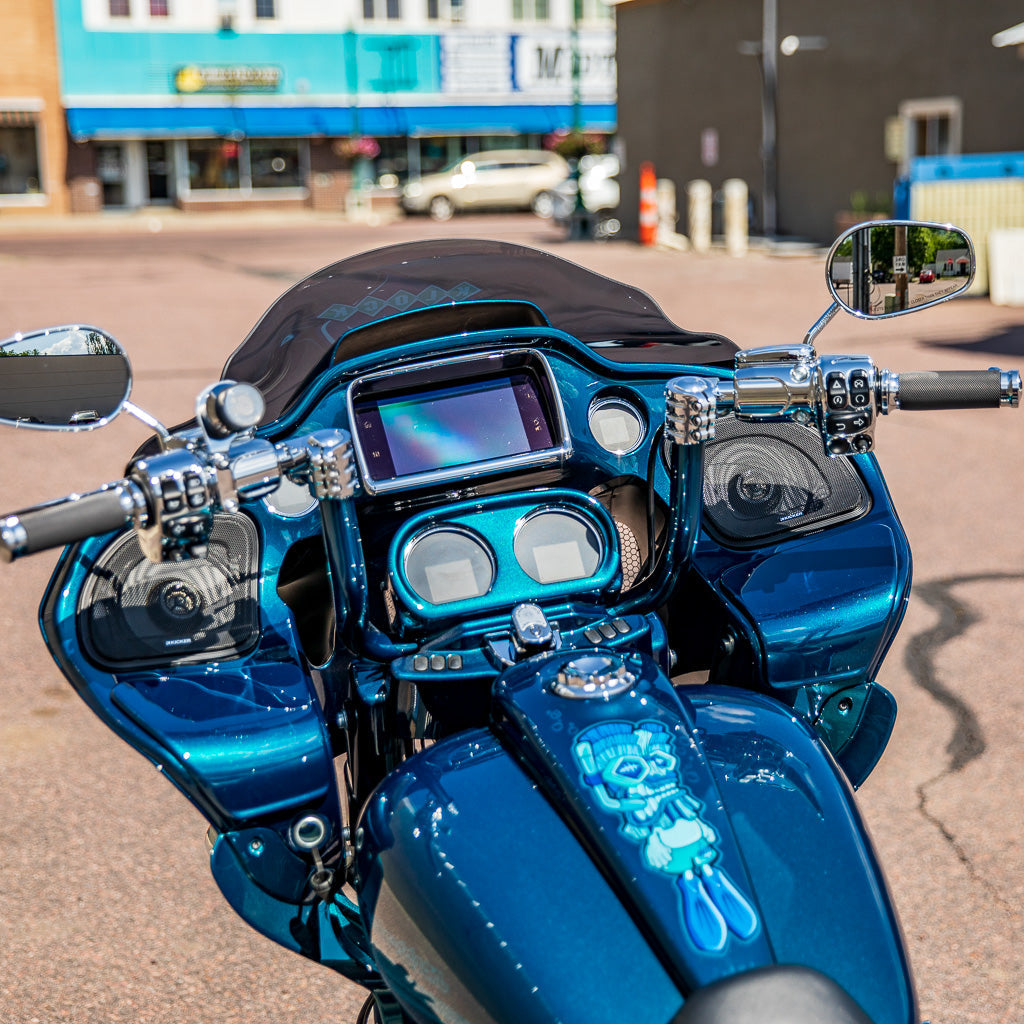9" Sport Dark Smoke Windshields for Harley-Davidson 2015-2024 Road Glide motorcycle models(9" Sport - Dark Smoke )