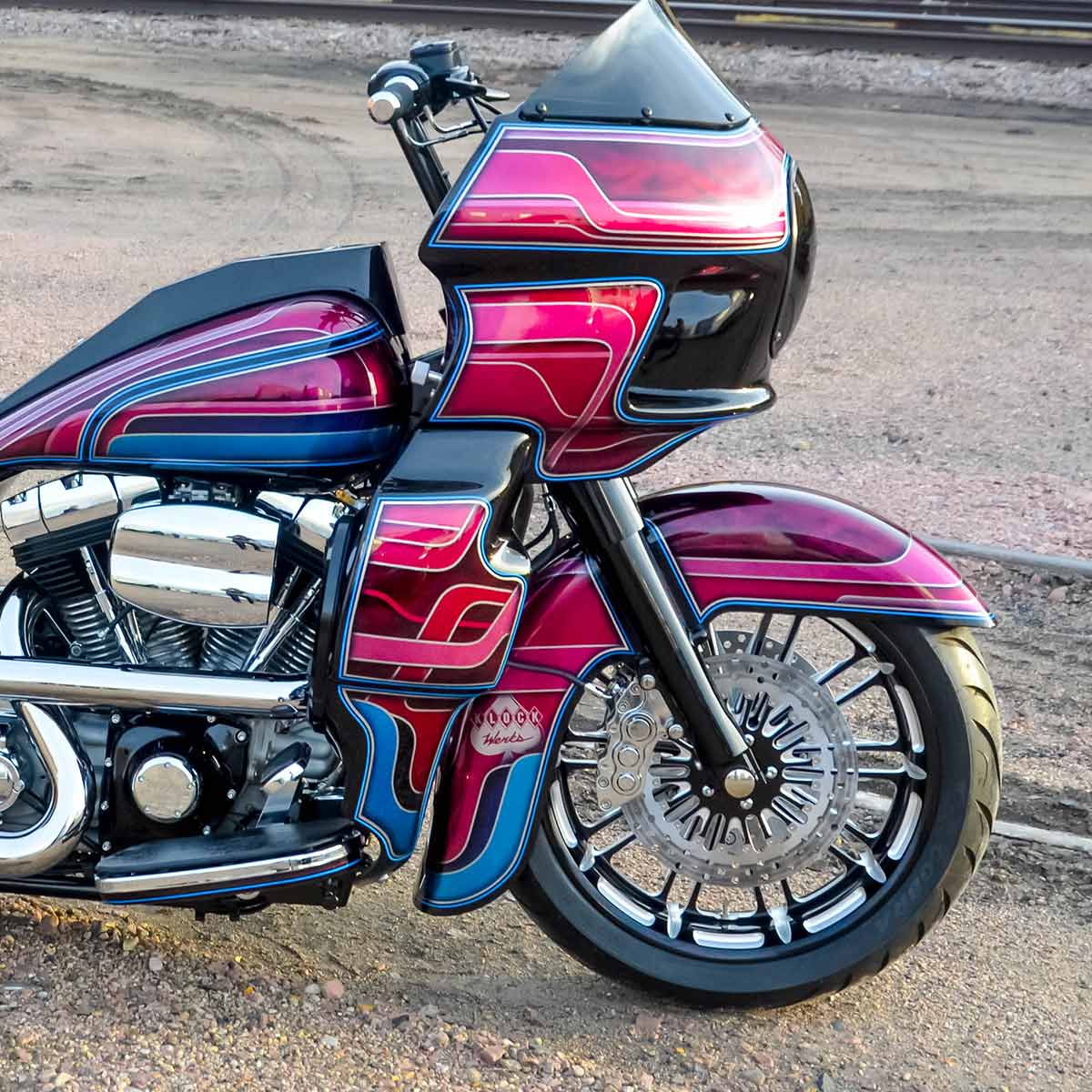 21" Benchmark Front Fenders for Harley-Davidson 1983-2013 Touring Motorcycle Models(21" Benchmark)
