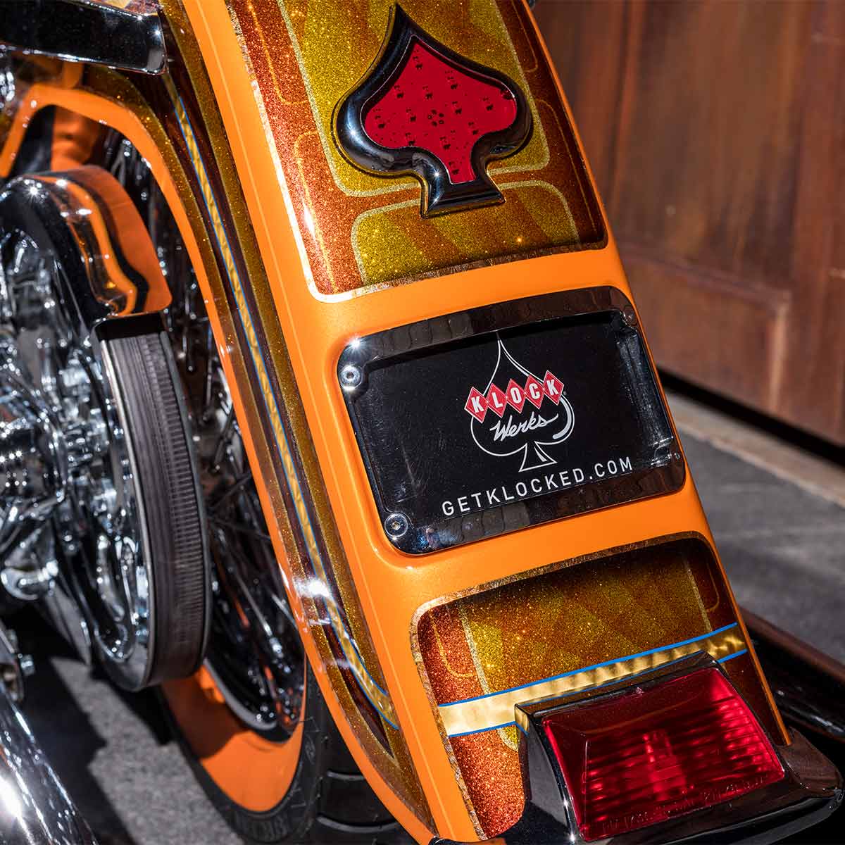 Extended Benchmark Rear Frenched Fenders for Harley-Davidson 2000-2017 Softail Motorcycles(Extended Rear Fender - Frenched)