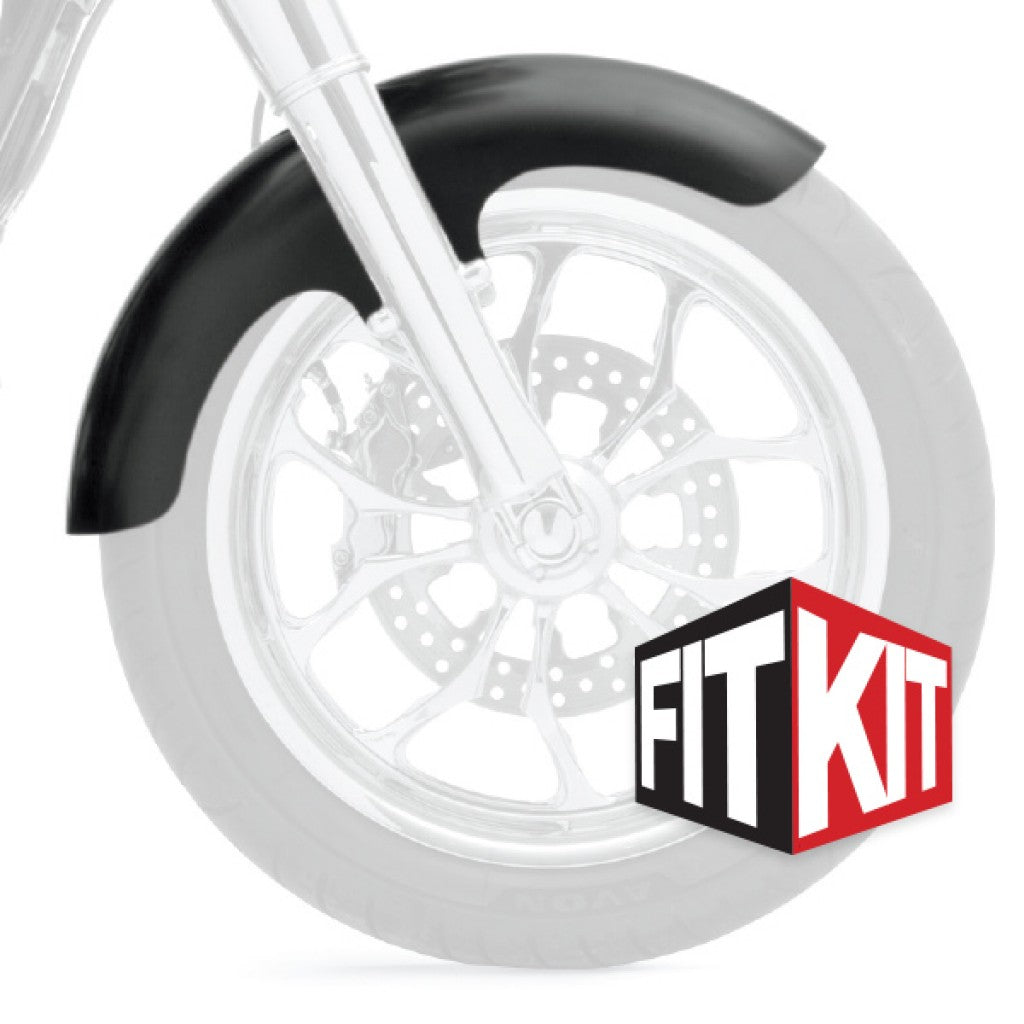 Thickster Tire Hugger Front Fender Fit Kit for Harley-Davidson 2014-2024 Touring Motorcycle Models(Thickster)