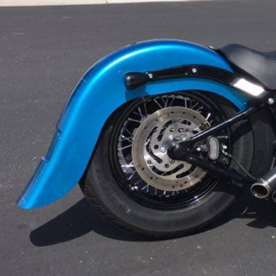 Extended Frenched Benchmark Rear Fender for Harley-Davidson 2012-2017 Softail Slim Motorcycles(Extended Rear Fender - Frenched)
