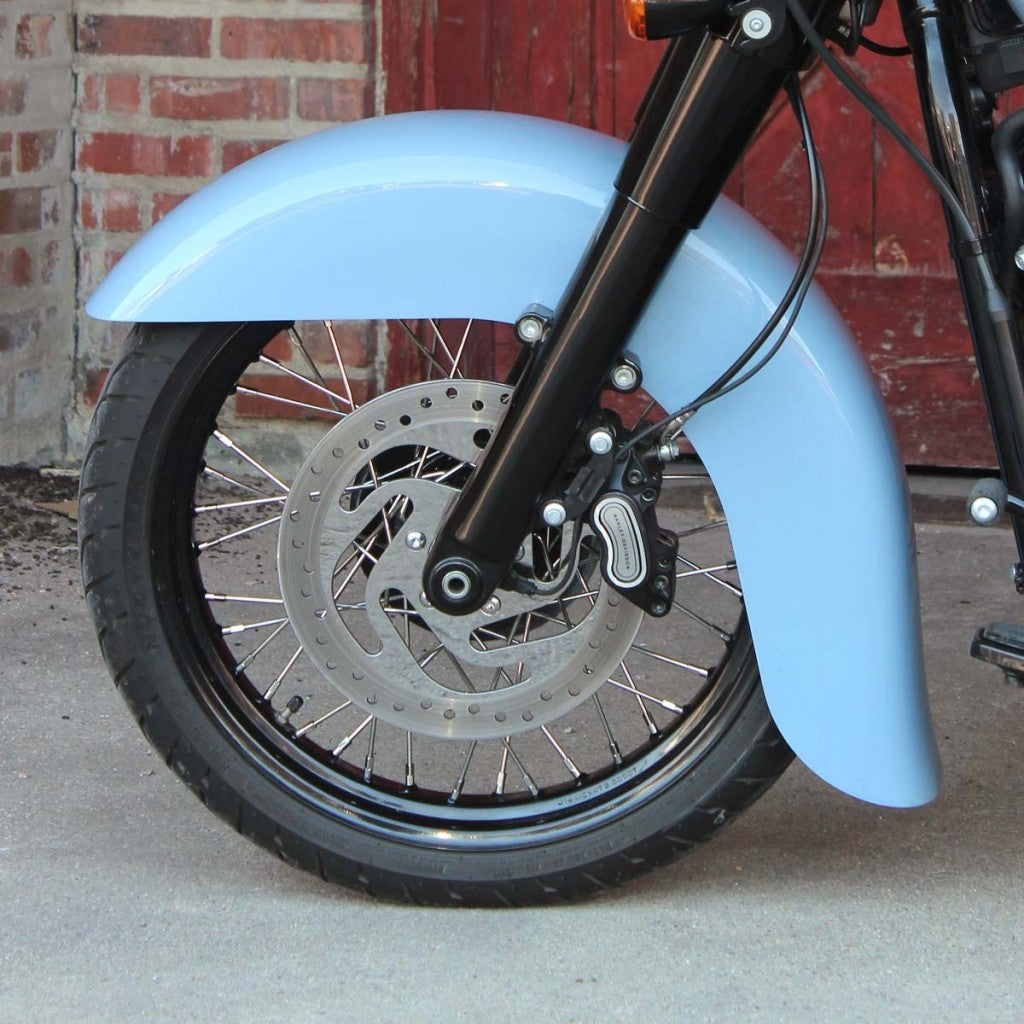 Benchmark Front Fender Fit Kit for Harley-Davidson 2018-2024 FL Softail Motorcycles (16-19" Benchmark Front Fender Fit Kit)