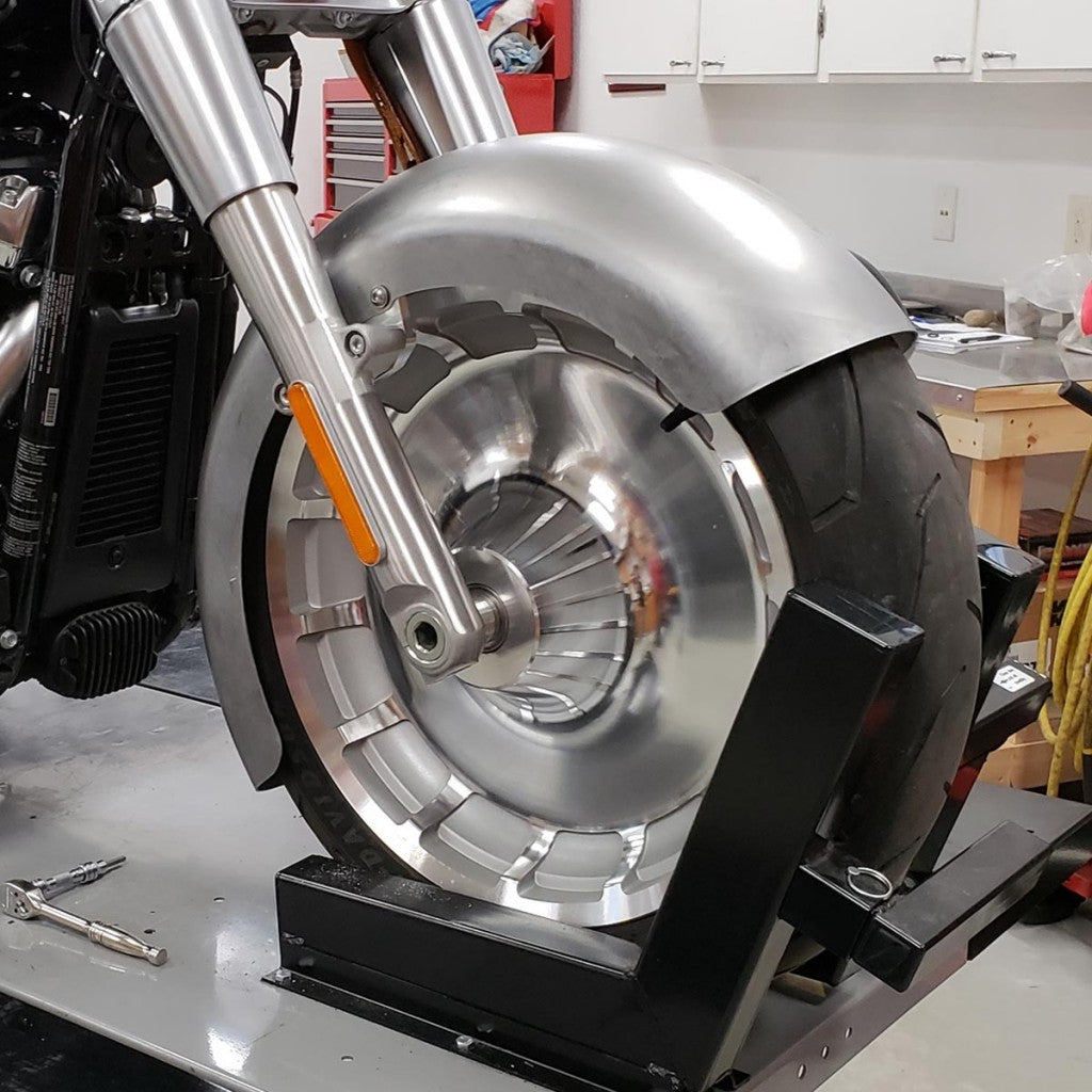 Wrapper Tire Hugger Front Fenders for Harley-Davidson 2018-2024 Fat Boy Motorcycles(Wrapper)
