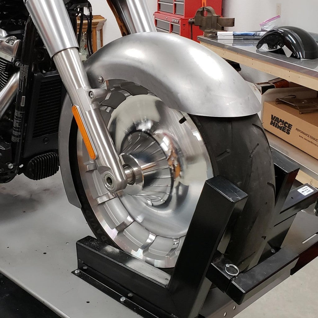 Slicer Tire Hugger Front Fenders for Harley-Davidson 2018-2024 Fat Boy Motorcycles(Slicer)