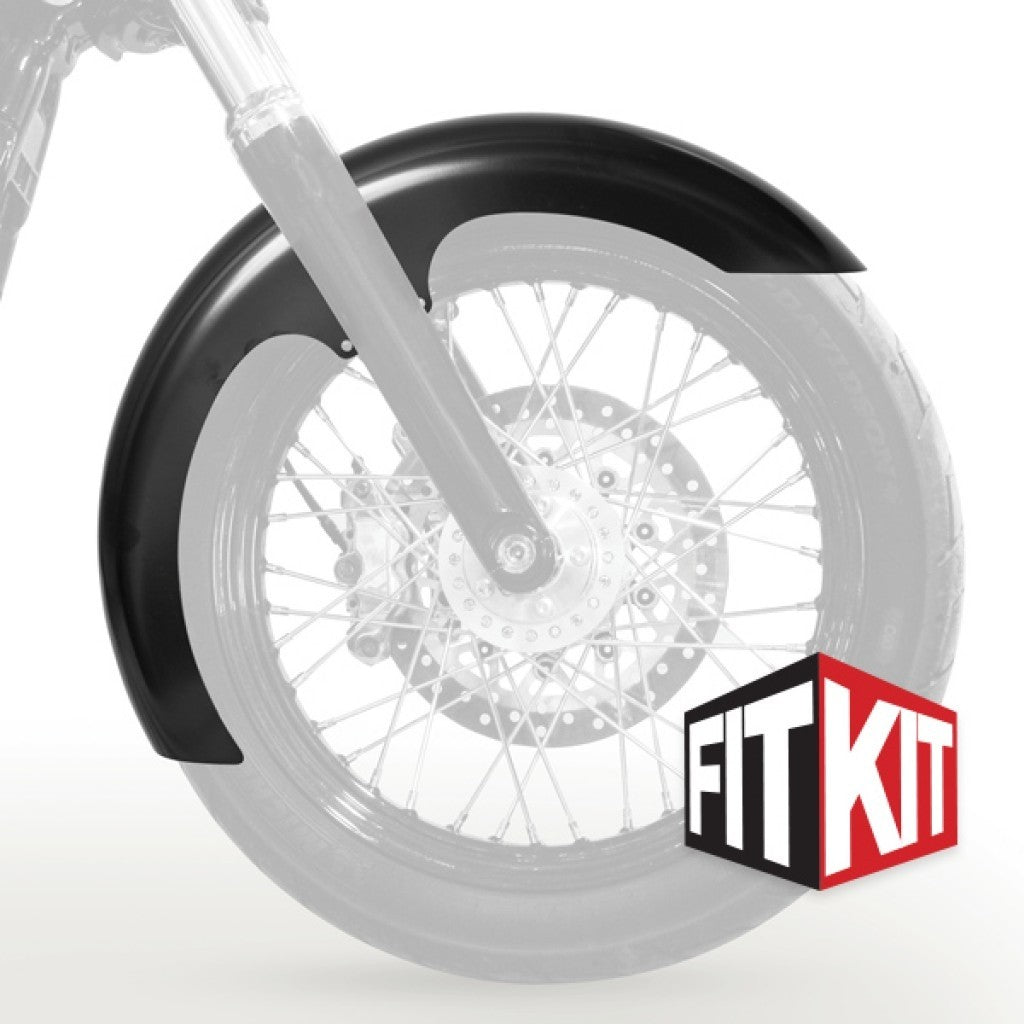 19ā Slicer Tire Hugger Front Fender Fit Kit For Harley-Davidson 2018-2024 Softail Low Rider Motorcycles(Slicer)