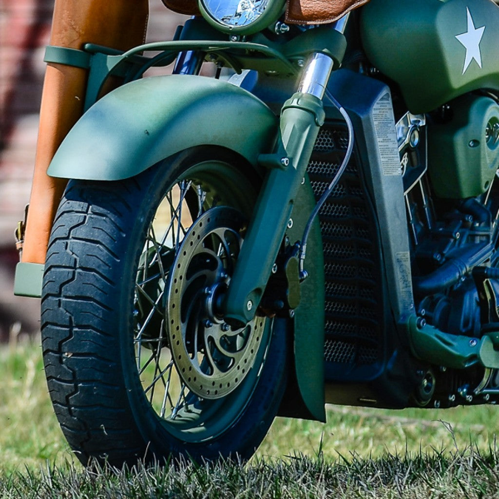 Klassic Stamped Steel Front Fenders for Indian® Scout Motorcycles(Klassic Stamped Steel Front Fender)
