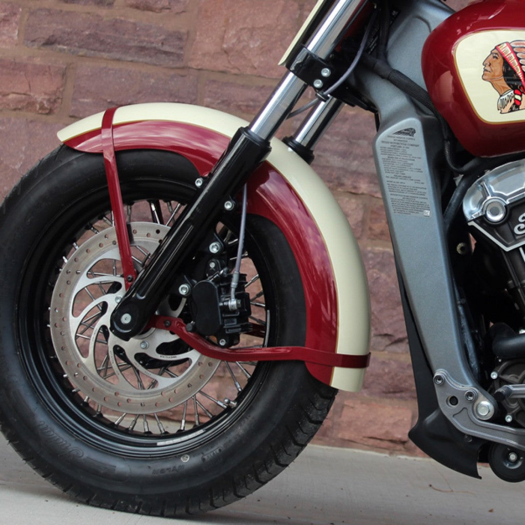 Outrider Stamped Steel Front Fenders for Indian® Scout Motorcycles(Outrider Stamped Steel Front Fender)