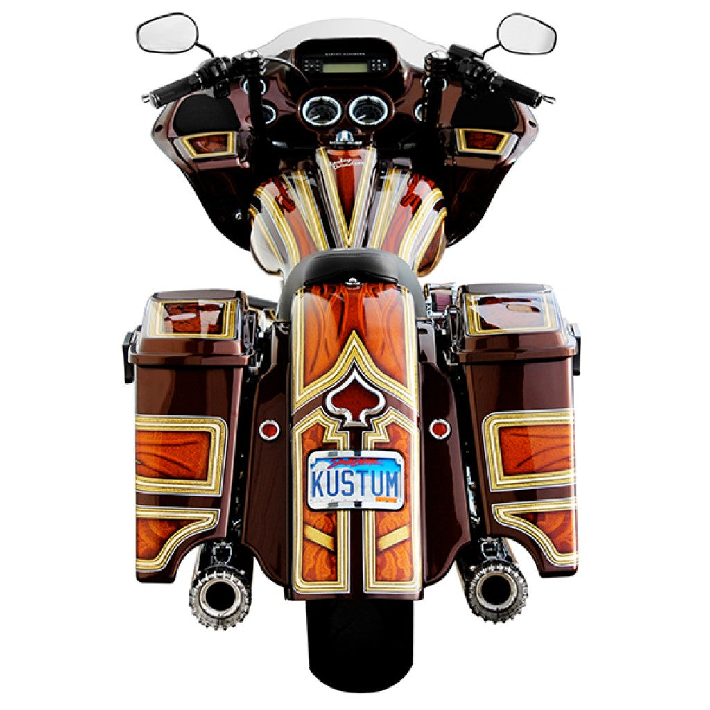 License Plate Frames for Motorcycles(The One Chrome)