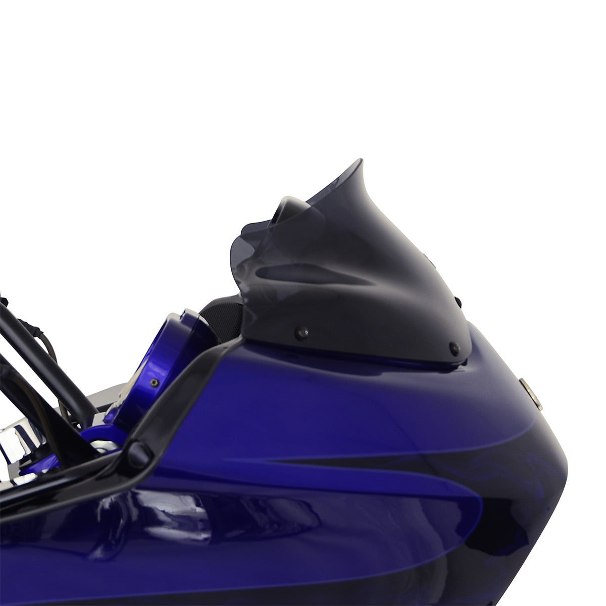 8" Sport Dark Smoke Windshield for Harley-Davidson 1998-2013 Road Glide Motorcycle Models(8" Sport - Dark Smoke)