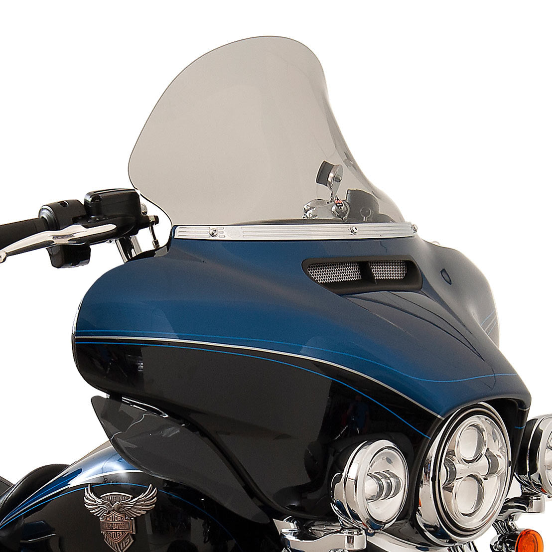11.5" Tint Motorcycle Windshield for 2014-2023 Harley-Davidson FLH Motorcycle Models(11.5" Tint)