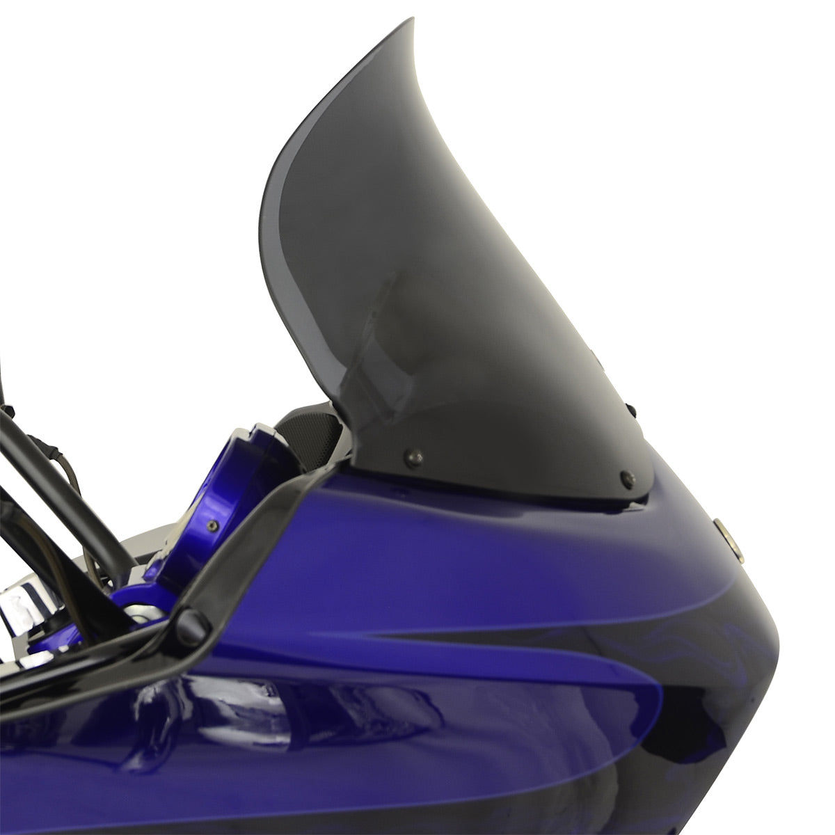 14" Pro-Touring Dark Smoke Windshield for Harley-Davidson 1998-2013 Road Glide Motorcycle Models(14" Pro-Touring - Dark Smoke)