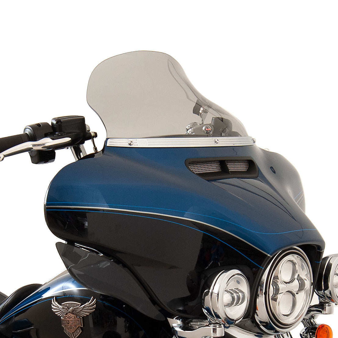10.5" Tint Motorcycle Windshield for 2014-2023 Harley-Davidson FLH Motorcycle Models(10.5" Tint)