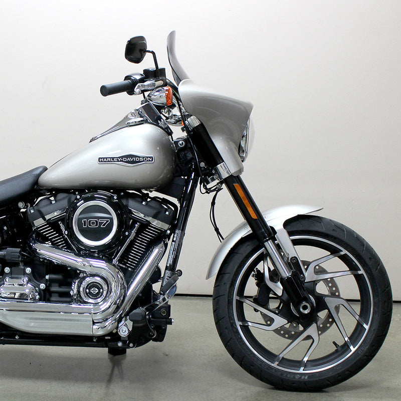 Windshield for Harley-Davidson 2018-2024 Sport Glide shown in Dark Smoke(Dark Smoke)