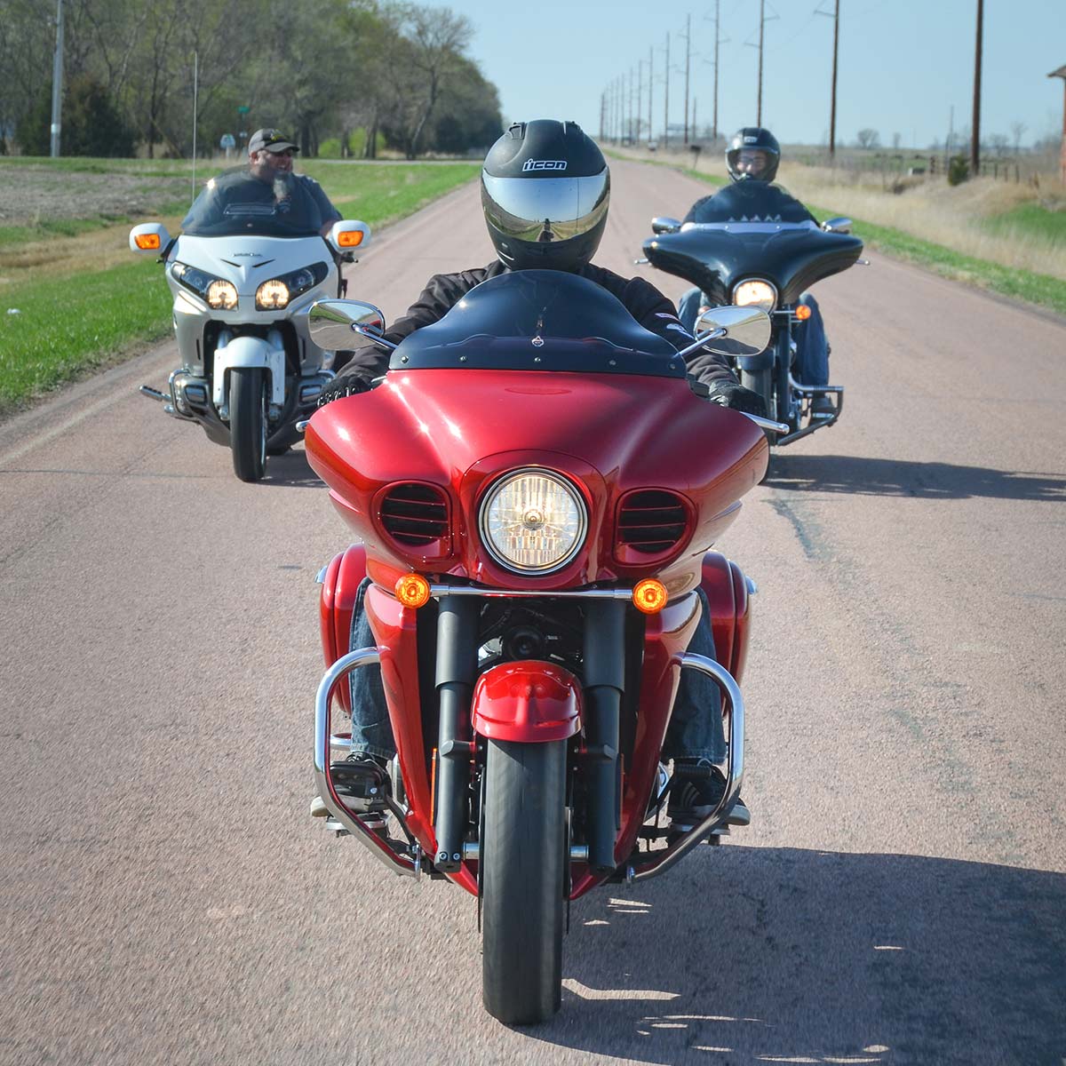 9" Dark Smoke Windshield for Kawasaki® 2009-2024 Vaquero and Voyager motorcycle models(9" Dark Smoke)