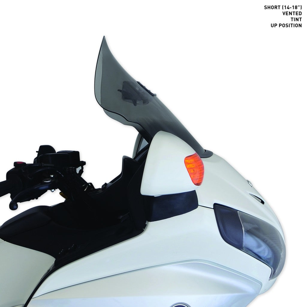 14-18" Tint Windshield for Honda® 2001-2017 Gold Wing motorcycles models shown in up position(14-18" Tint - Up Position)